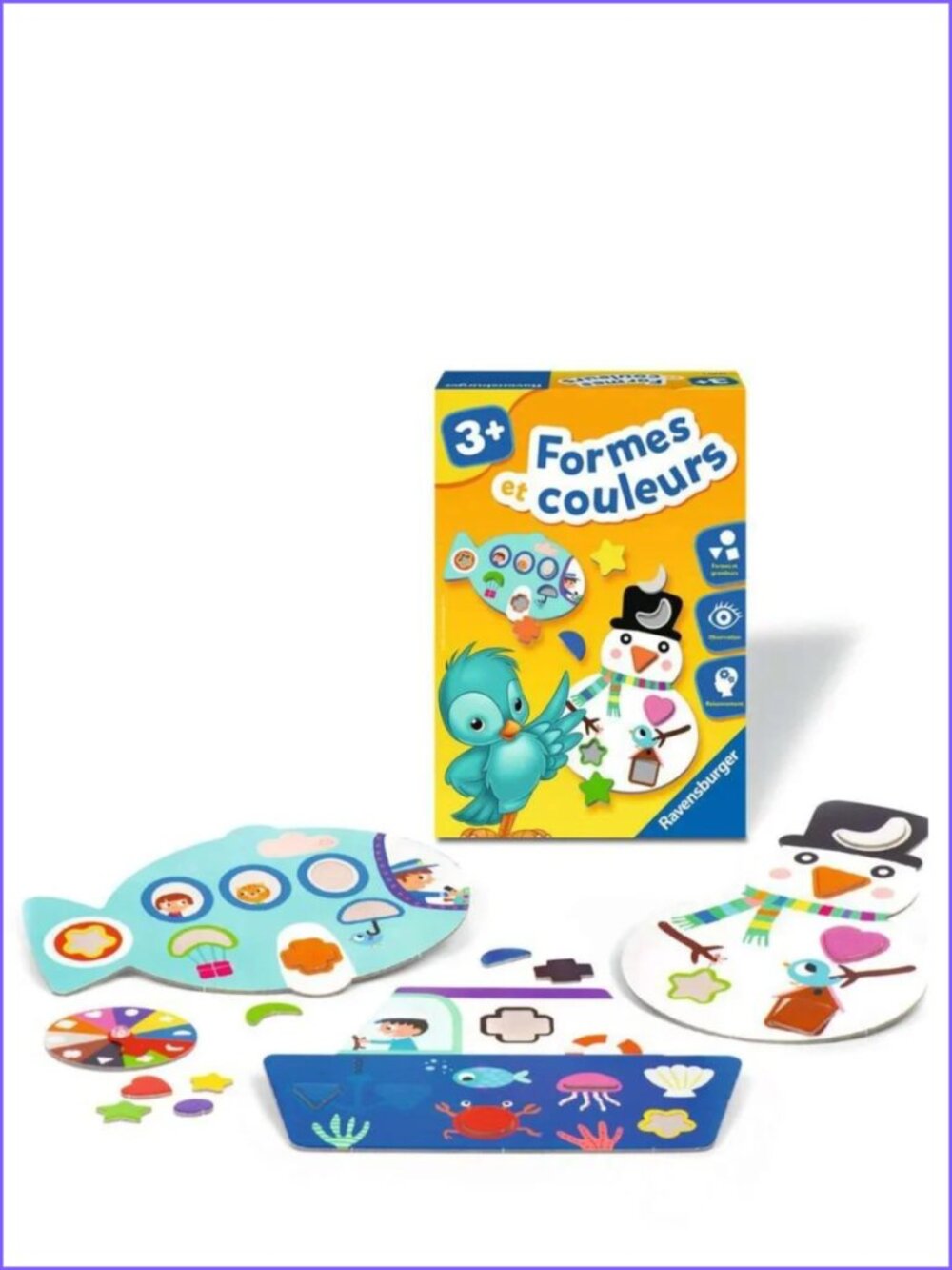 Ravensburger Game Formes et Couleurs (Shapes and Colors) French New In Box